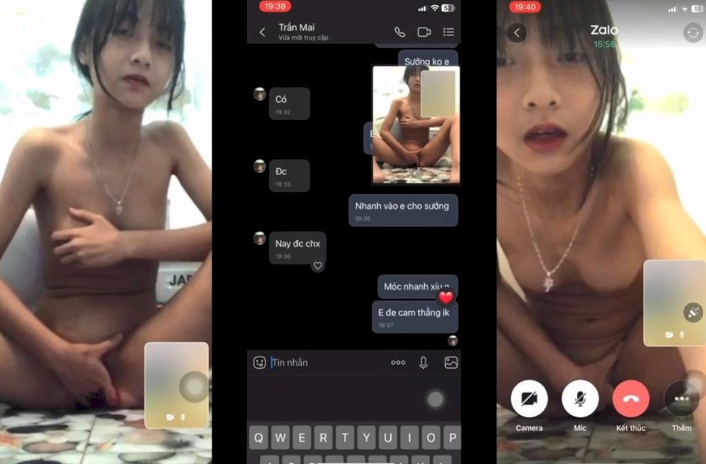 Yến Mai lớp 10 thủ dâm cực hot P2